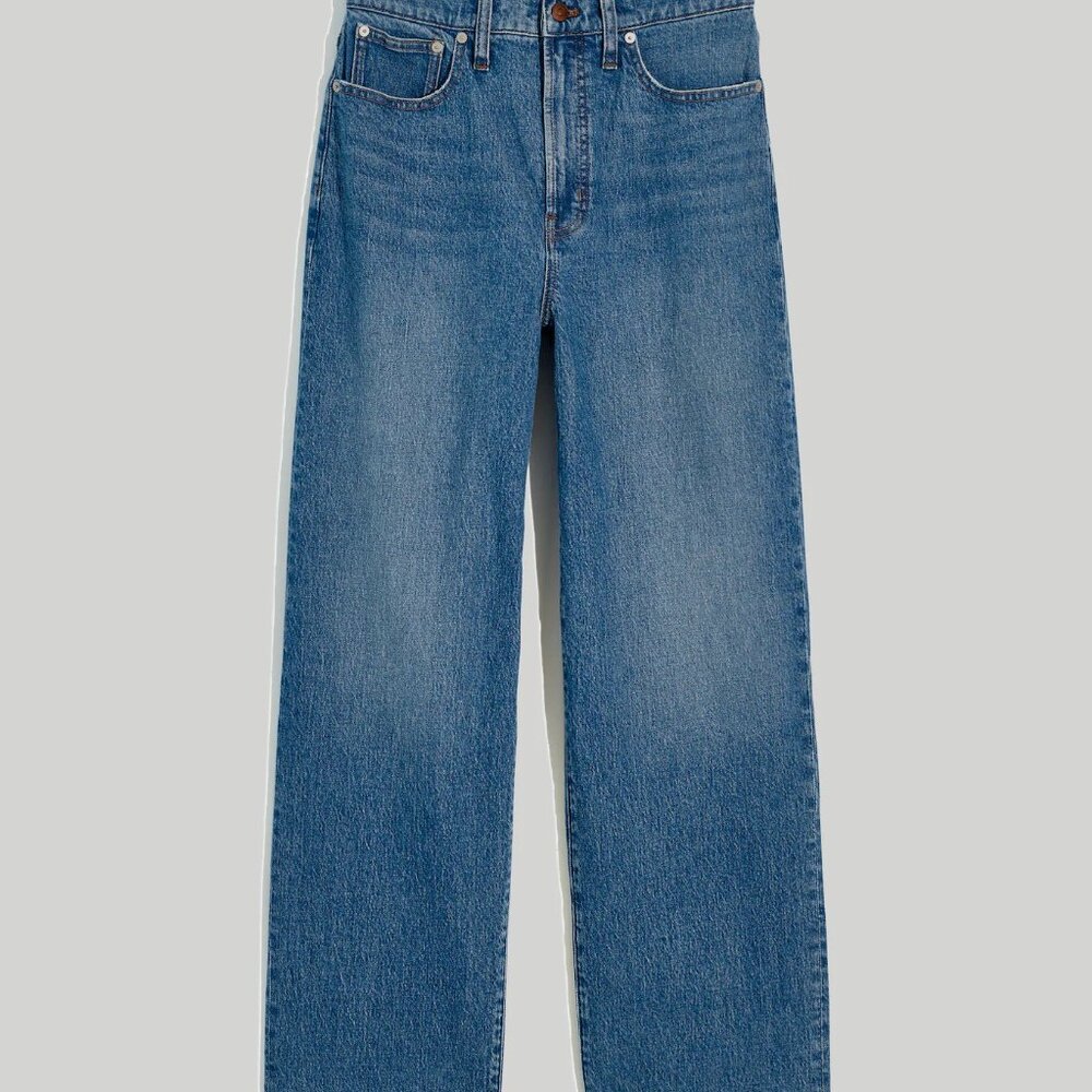 Madewell Perfect Vintage Wide-Leg Crop Jeans